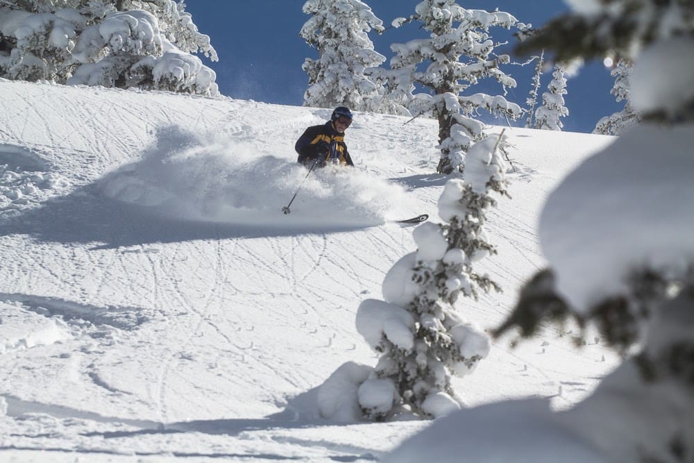Cat skiing at Brundage Mountain, Idaho
