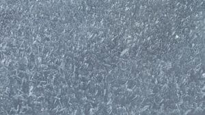 a close up image of surface hoar