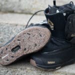 ThirtyTwo Jones MTB Lite Splitboard Boots on display for a review