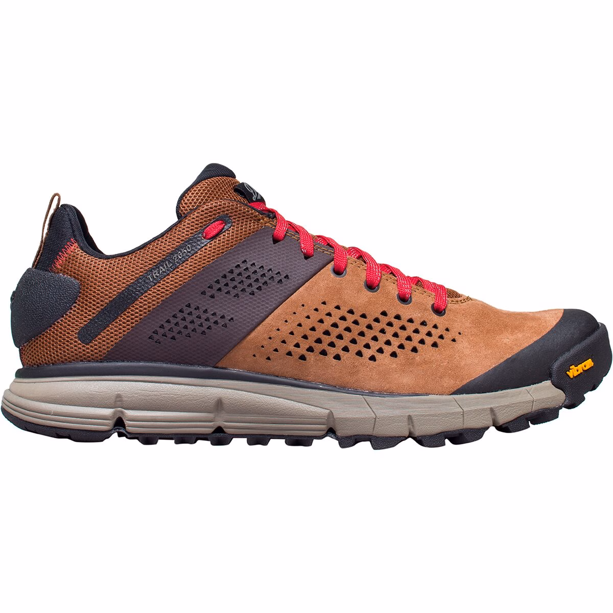 a studio image of the danner trail 2650 hiking shoes
