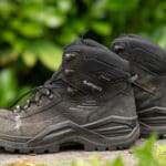 a pair of lowa renegade gtx hiking boots